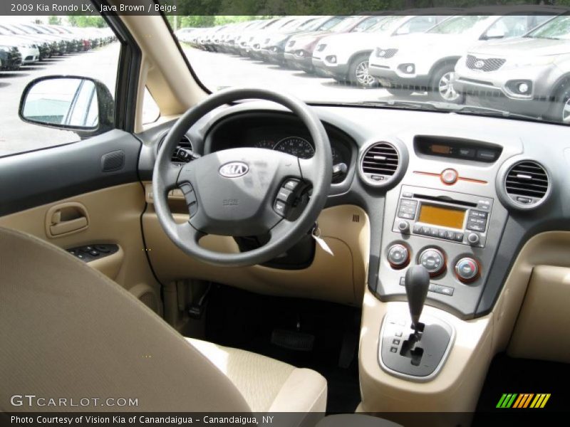 Java Brown / Beige 2009 Kia Rondo LX