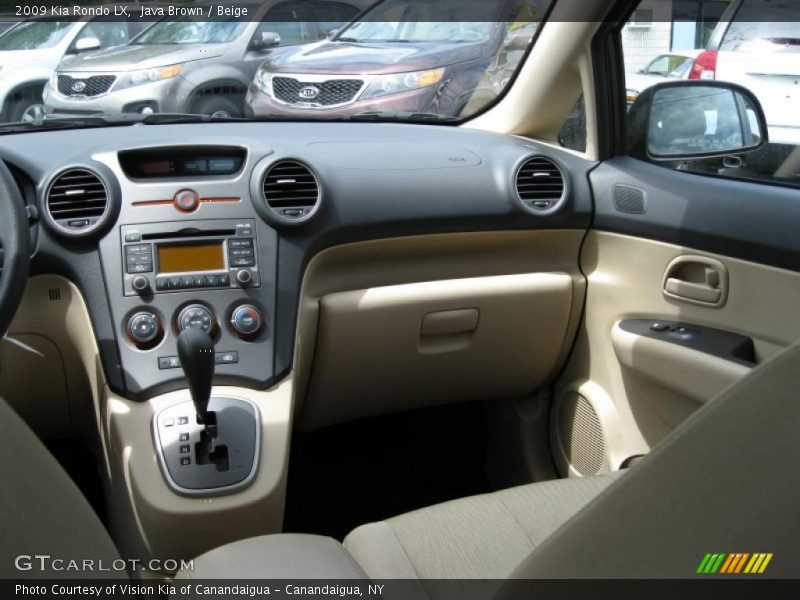 Java Brown / Beige 2009 Kia Rondo LX