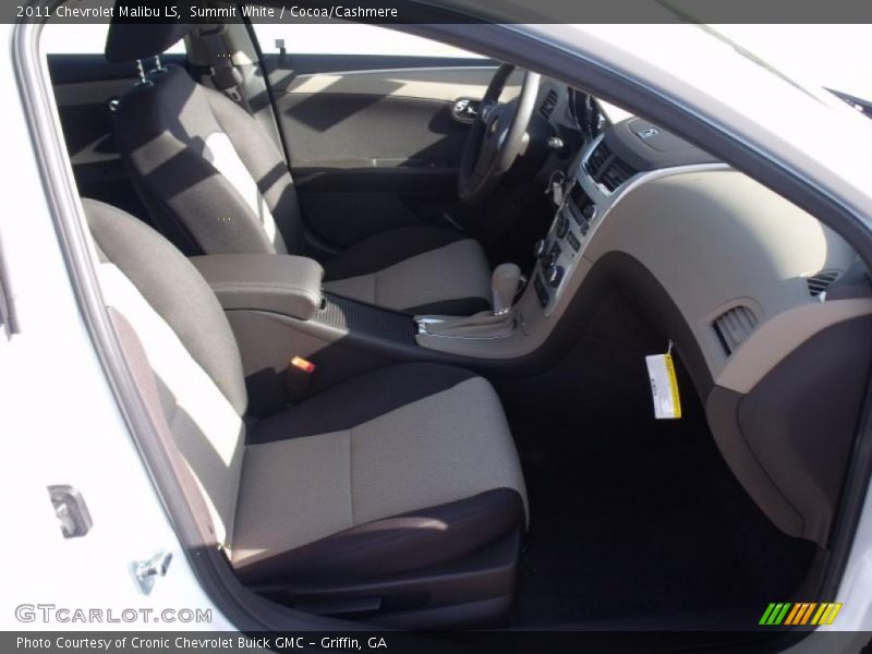 Summit White / Cocoa/Cashmere 2011 Chevrolet Malibu LS