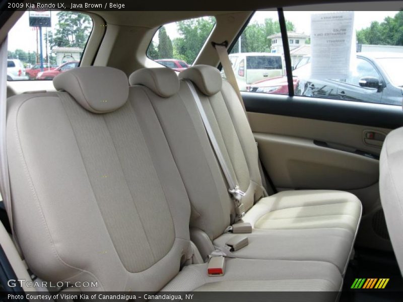 Java Brown / Beige 2009 Kia Rondo LX