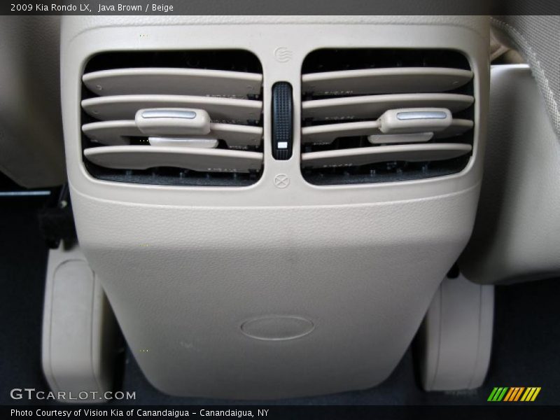 Java Brown / Beige 2009 Kia Rondo LX
