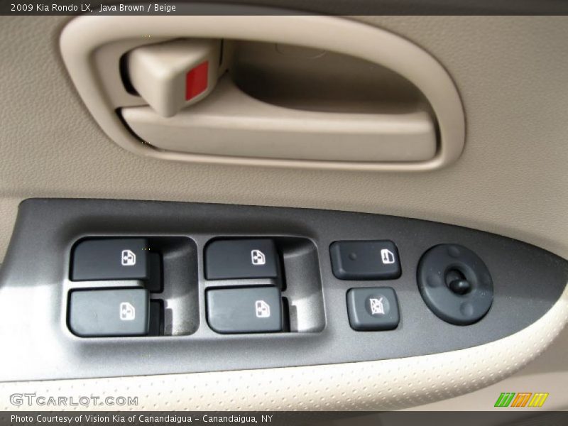 Java Brown / Beige 2009 Kia Rondo LX