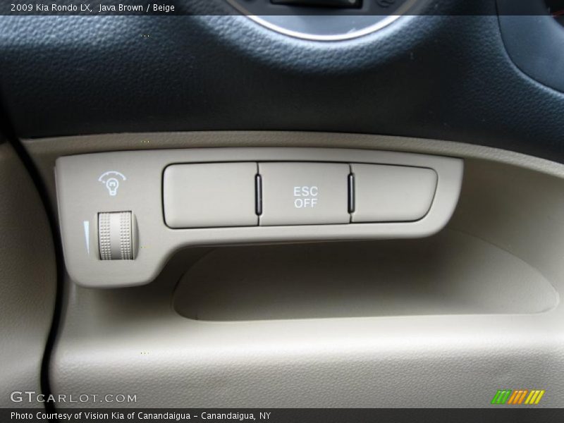 Java Brown / Beige 2009 Kia Rondo LX