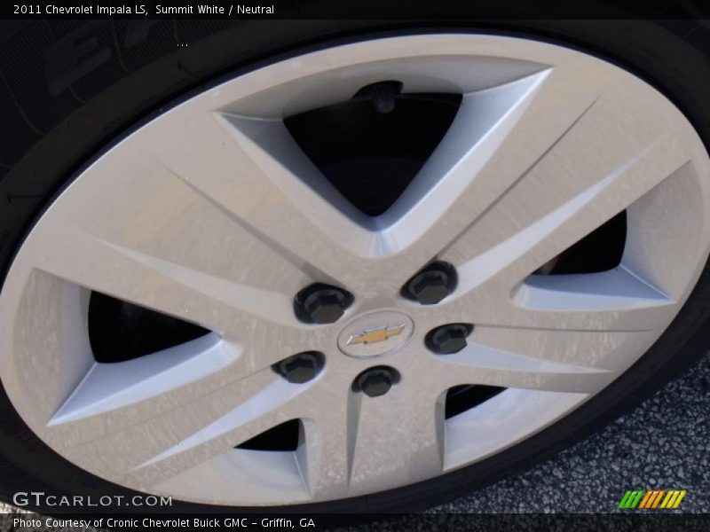 Summit White / Neutral 2011 Chevrolet Impala LS
