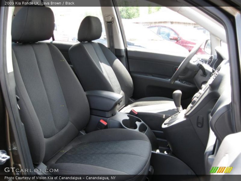 Java Brown / Black 2009 Kia Rondo LX