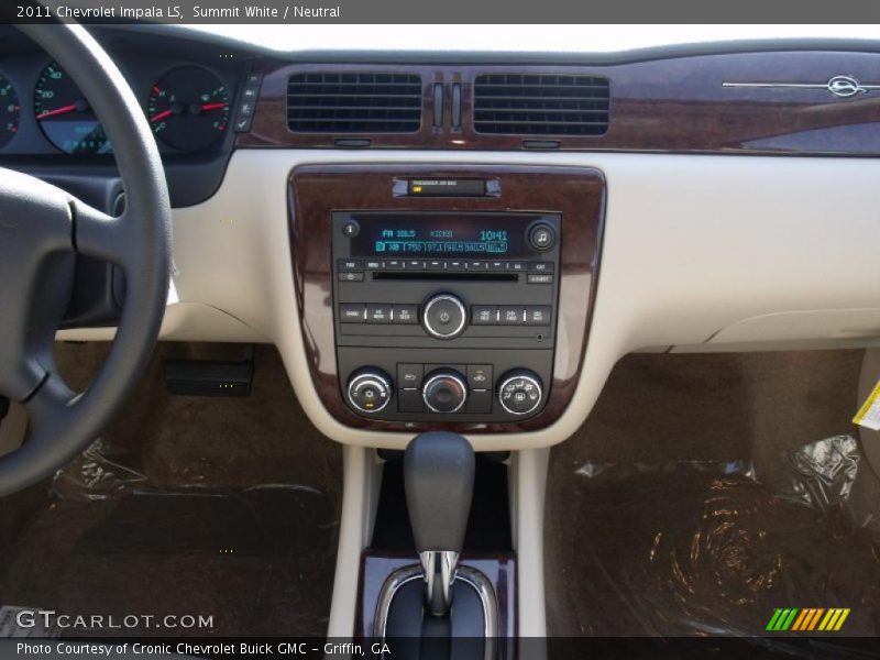 Summit White / Neutral 2011 Chevrolet Impala LS