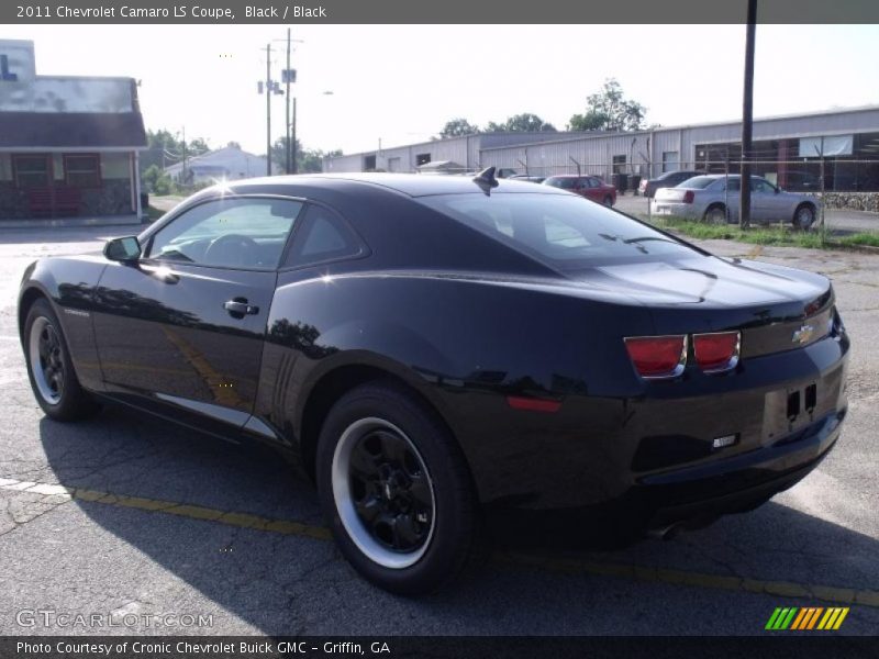 Black / Black 2011 Chevrolet Camaro LS Coupe