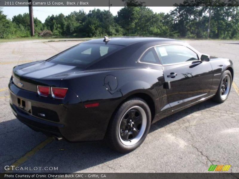 Black / Black 2011 Chevrolet Camaro LS Coupe