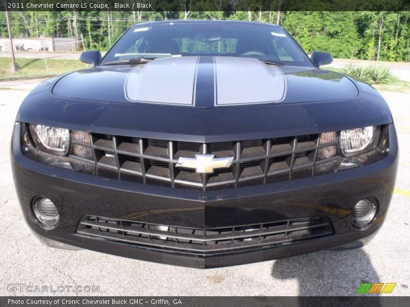 Black / Black 2011 Chevrolet Camaro LS Coupe