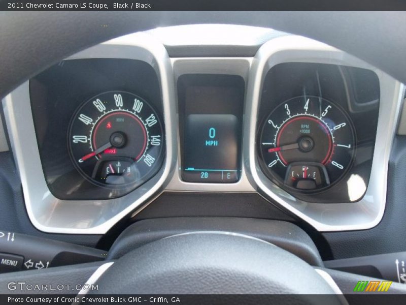 Black / Black 2011 Chevrolet Camaro LS Coupe