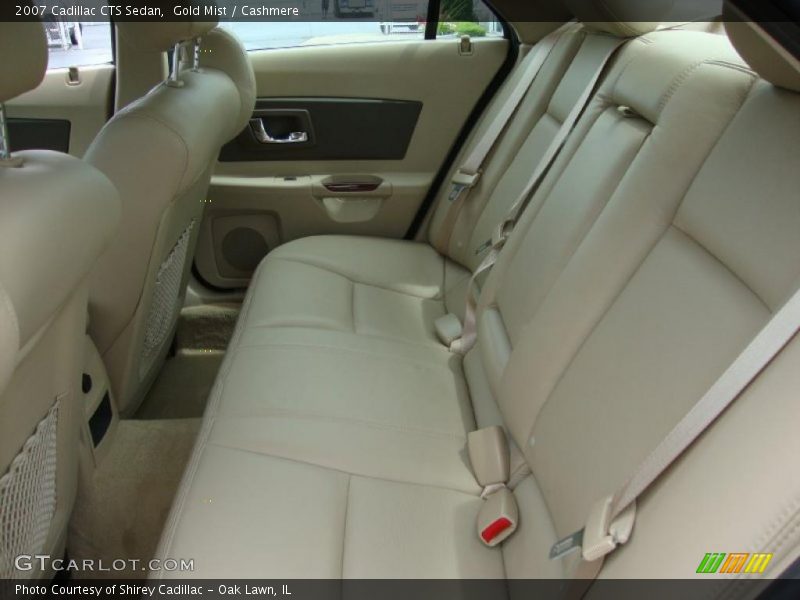 Gold Mist / Cashmere 2007 Cadillac CTS Sedan