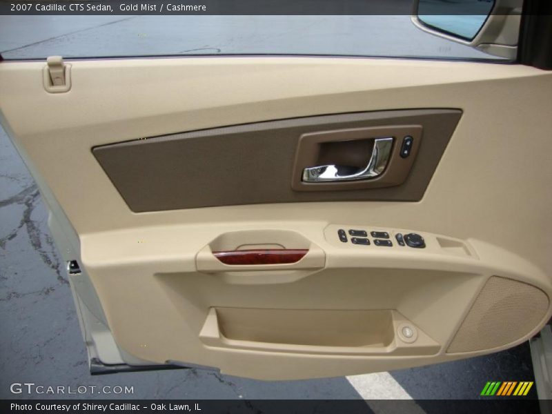 Gold Mist / Cashmere 2007 Cadillac CTS Sedan