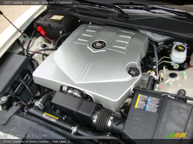 Gold Mist / Cashmere 2007 Cadillac CTS Sedan