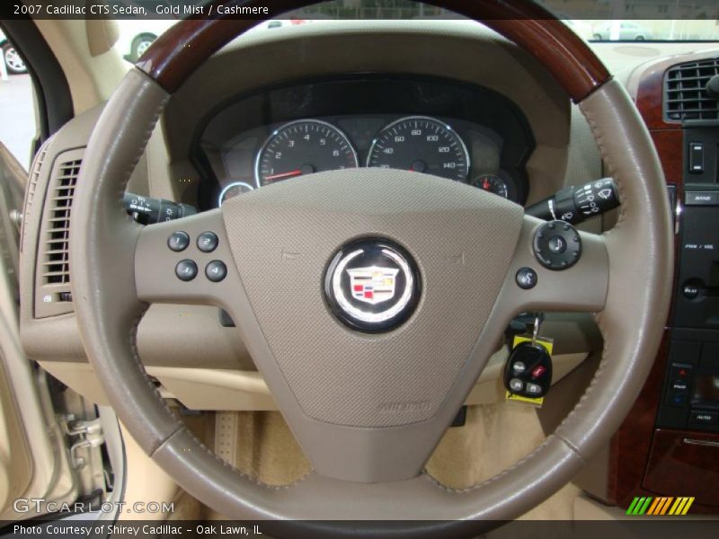 Gold Mist / Cashmere 2007 Cadillac CTS Sedan