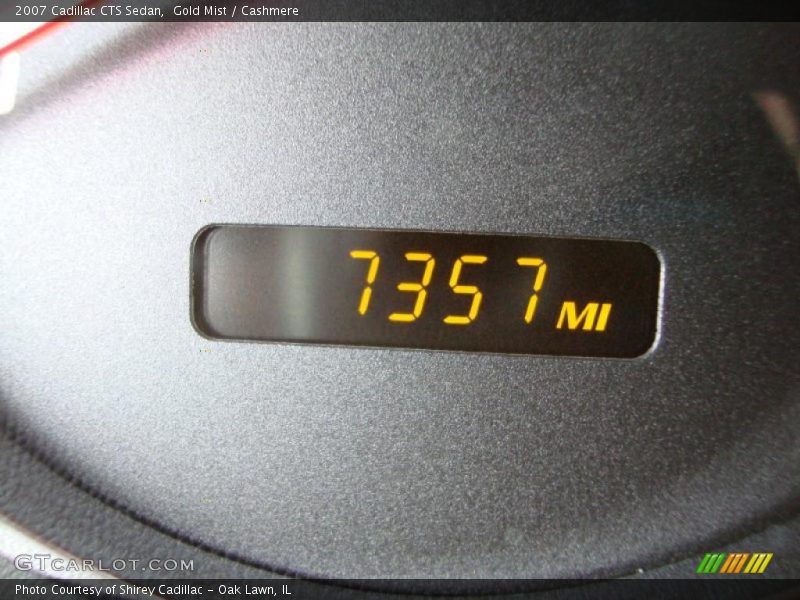 Gold Mist / Cashmere 2007 Cadillac CTS Sedan