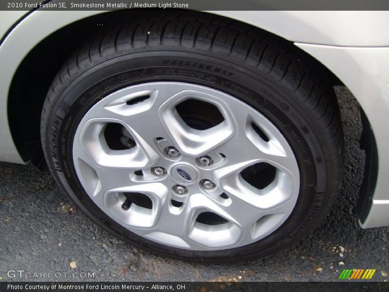 Smokestone Metallic / Medium Light Stone 2010 Ford Fusion SE