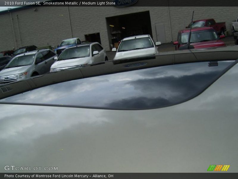 Smokestone Metallic / Medium Light Stone 2010 Ford Fusion SE