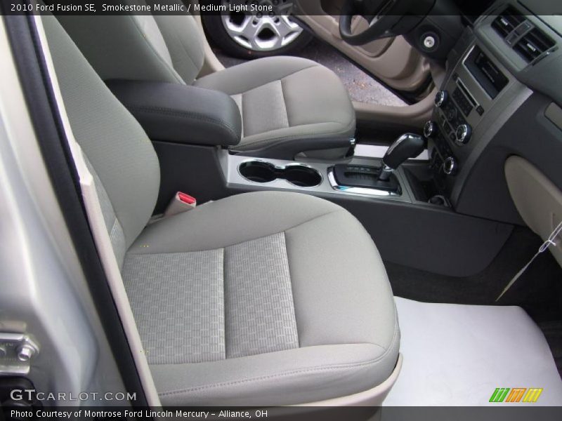 Smokestone Metallic / Medium Light Stone 2010 Ford Fusion SE