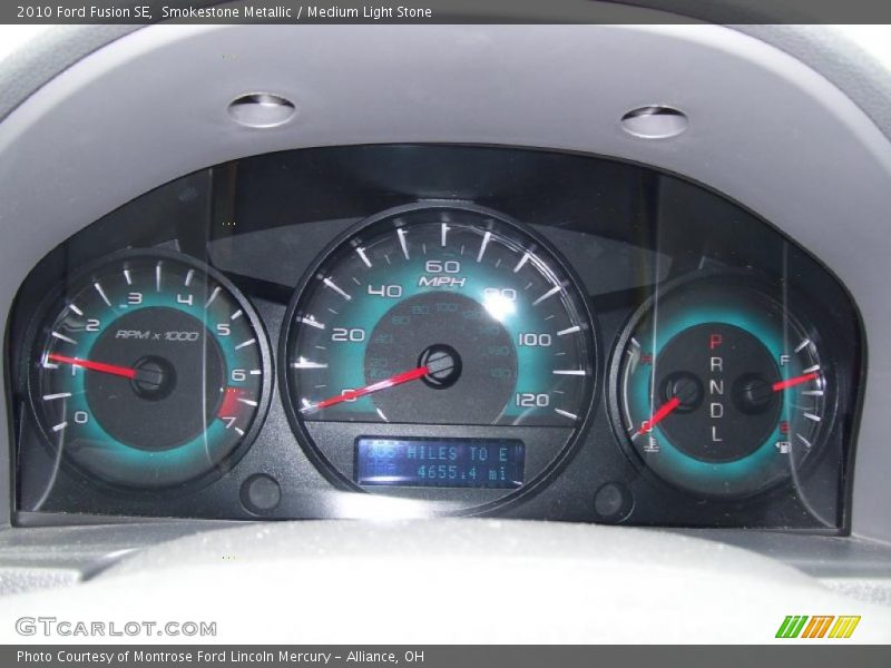Smokestone Metallic / Medium Light Stone 2010 Ford Fusion SE