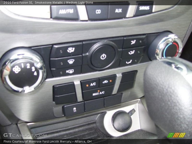 Smokestone Metallic / Medium Light Stone 2010 Ford Fusion SE