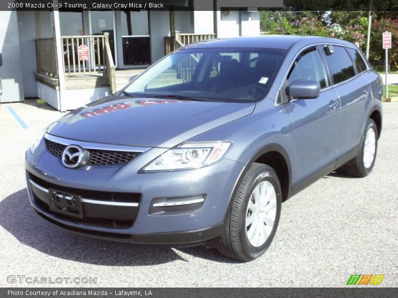Galaxy Gray Mica / Black 2008 Mazda CX-9 Touring