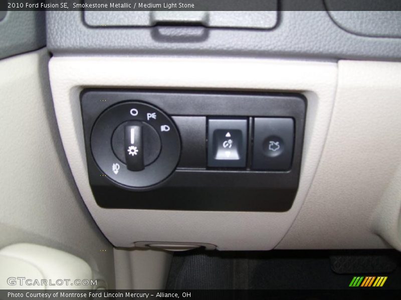 Smokestone Metallic / Medium Light Stone 2010 Ford Fusion SE