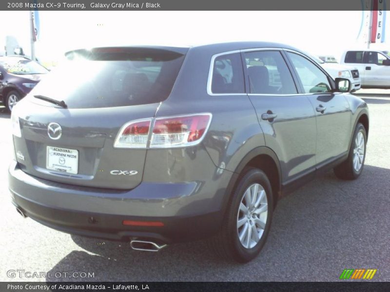 Galaxy Gray Mica / Black 2008 Mazda CX-9 Touring