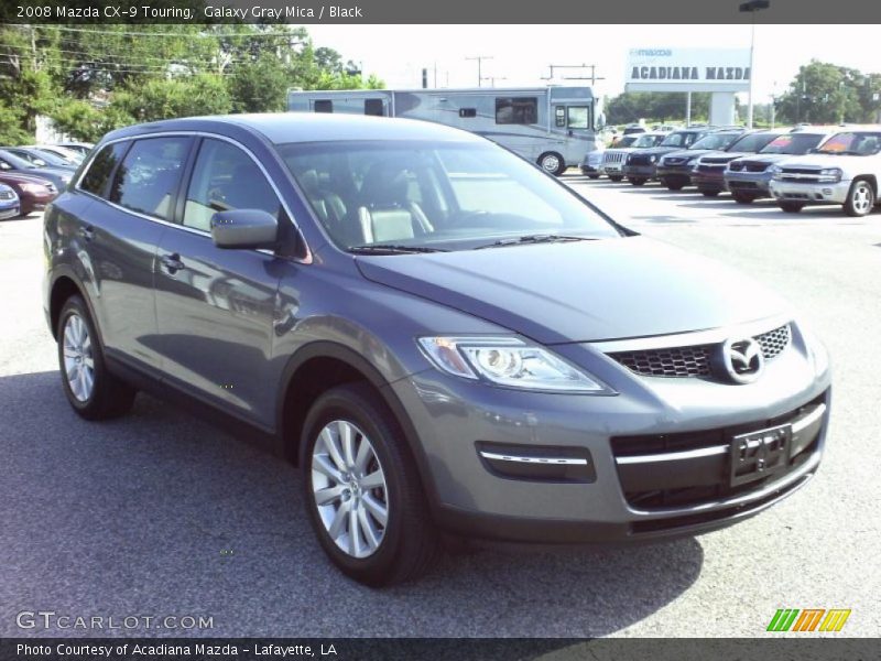 Galaxy Gray Mica / Black 2008 Mazda CX-9 Touring