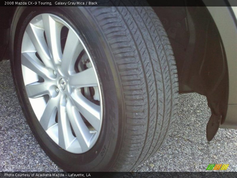 Galaxy Gray Mica / Black 2008 Mazda CX-9 Touring
