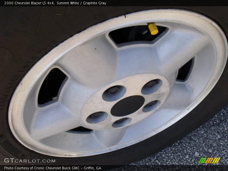 Summit White / Graphite Gray 2000 Chevrolet Blazer LS 4x4