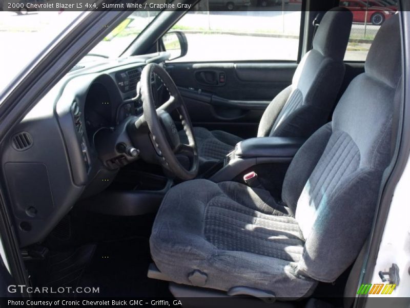 Summit White / Graphite Gray 2000 Chevrolet Blazer LS 4x4