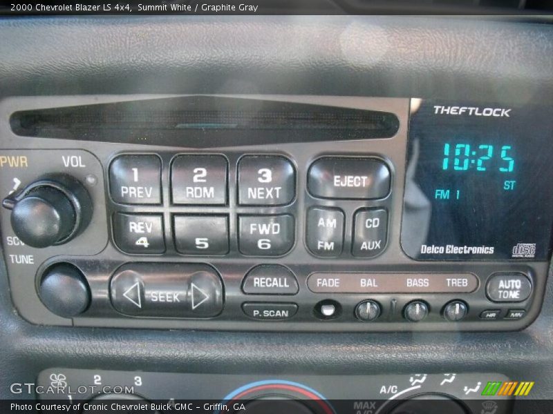 Summit White / Graphite Gray 2000 Chevrolet Blazer LS 4x4