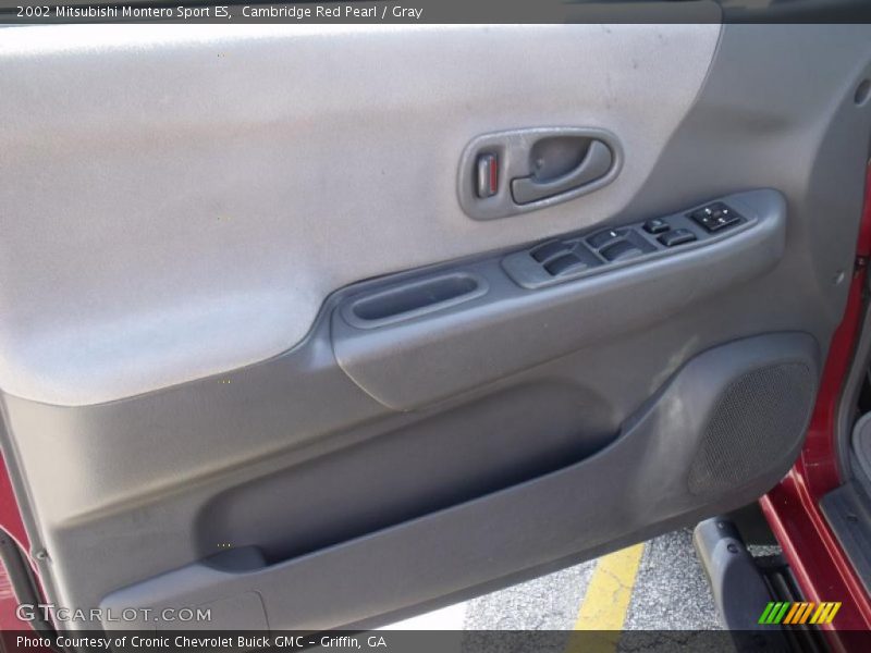 Cambridge Red Pearl / Gray 2002 Mitsubishi Montero Sport ES