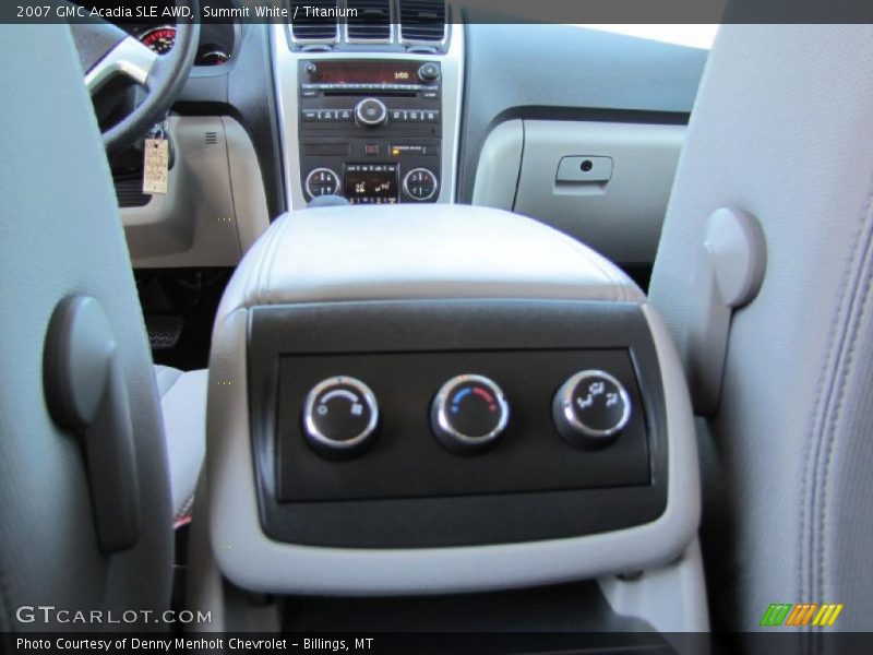 Summit White / Titanium 2007 GMC Acadia SLE AWD