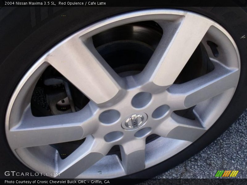 Red Opulence / Cafe Latte 2004 Nissan Maxima 3.5 SL