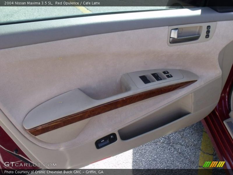 Red Opulence / Cafe Latte 2004 Nissan Maxima 3.5 SL