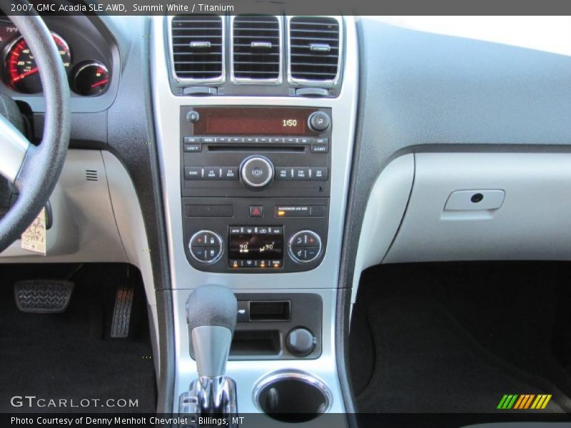 Summit White / Titanium 2007 GMC Acadia SLE AWD