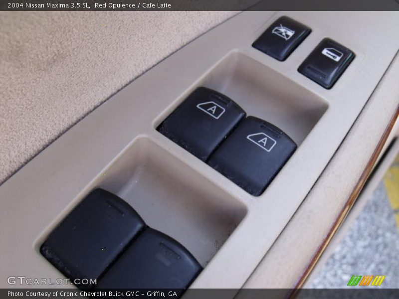 Red Opulence / Cafe Latte 2004 Nissan Maxima 3.5 SL