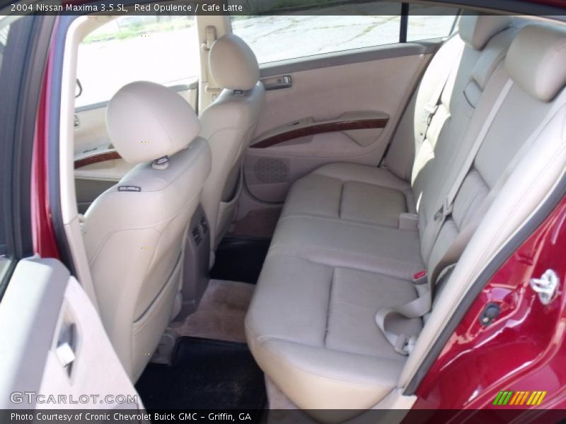 Red Opulence / Cafe Latte 2004 Nissan Maxima 3.5 SL