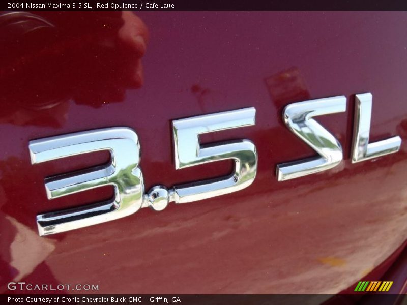 Red Opulence / Cafe Latte 2004 Nissan Maxima 3.5 SL