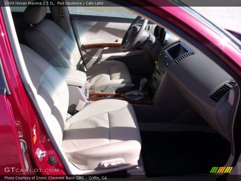 Red Opulence / Cafe Latte 2004 Nissan Maxima 3.5 SL