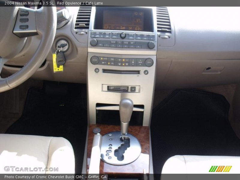 Red Opulence / Cafe Latte 2004 Nissan Maxima 3.5 SL