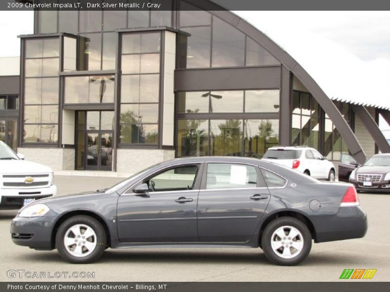 Dark Silver Metallic / Gray 2009 Chevrolet Impala LT