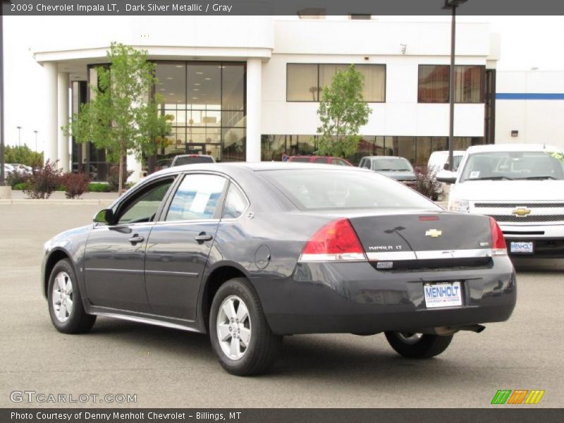Dark Silver Metallic / Gray 2009 Chevrolet Impala LT