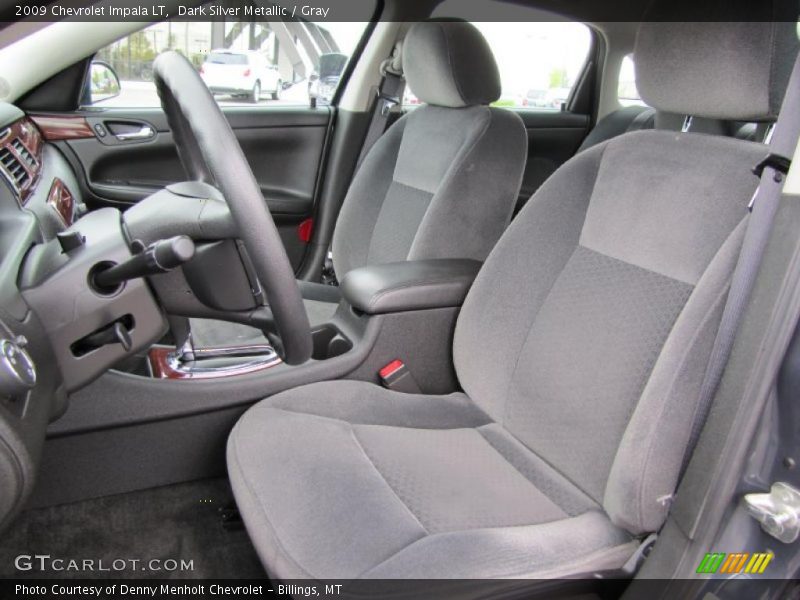 Dark Silver Metallic / Gray 2009 Chevrolet Impala LT