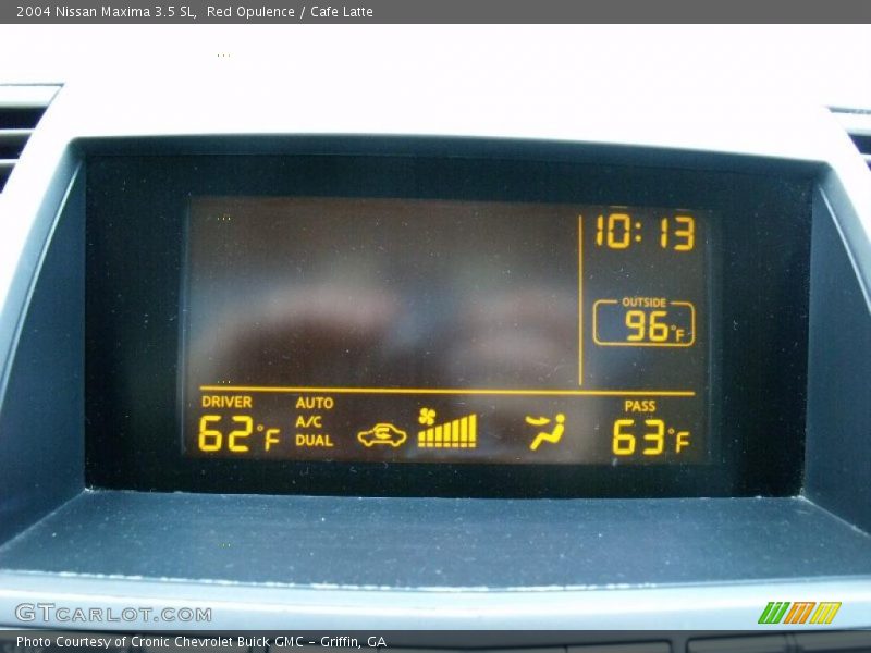 Red Opulence / Cafe Latte 2004 Nissan Maxima 3.5 SL