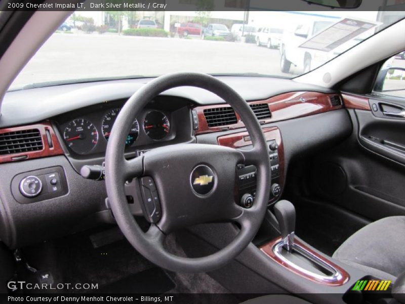 Dark Silver Metallic / Gray 2009 Chevrolet Impala LT
