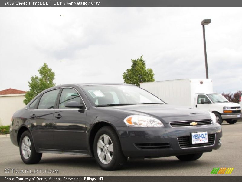 Dark Silver Metallic / Gray 2009 Chevrolet Impala LT