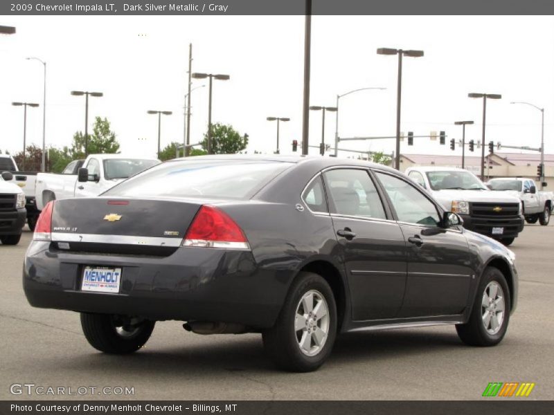 Dark Silver Metallic / Gray 2009 Chevrolet Impala LT