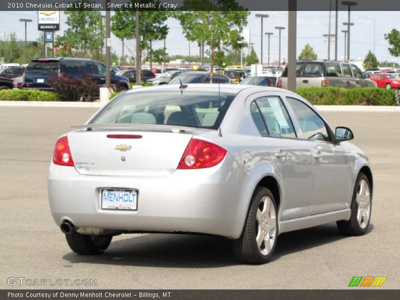 Silver Ice Metallic / Gray 2010 Chevrolet Cobalt LT Sedan